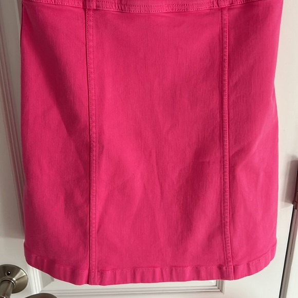 New Alice and Olivia Ramsey stretch denim dress - Picture 7 of 13